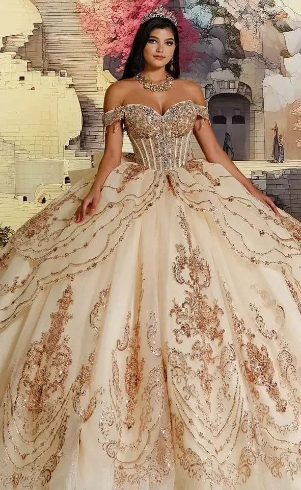 Model wearing a dress Ariana Vara