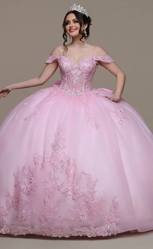Model wearing a dress by Davinci